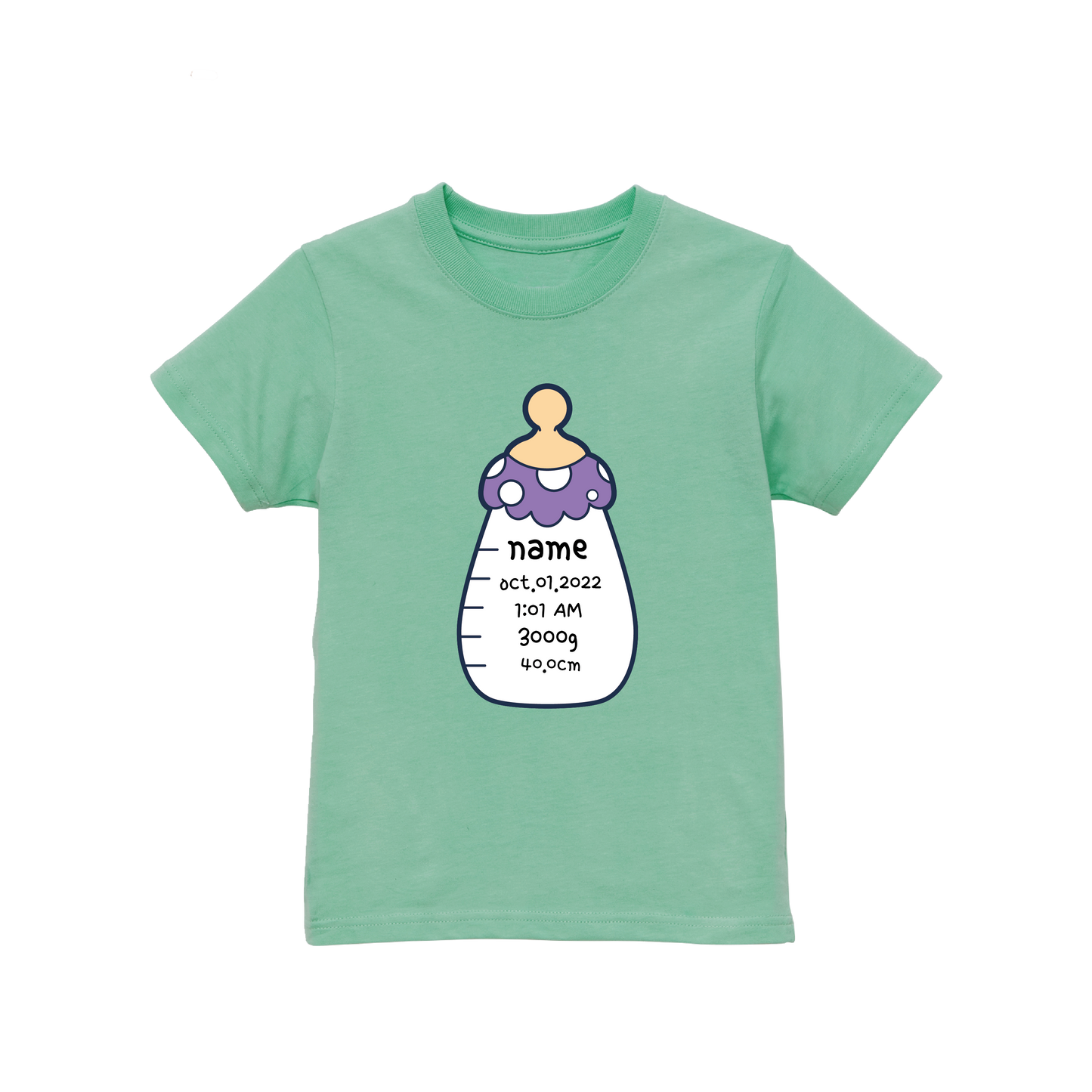 哺乳瓶tシャツ(メロン)