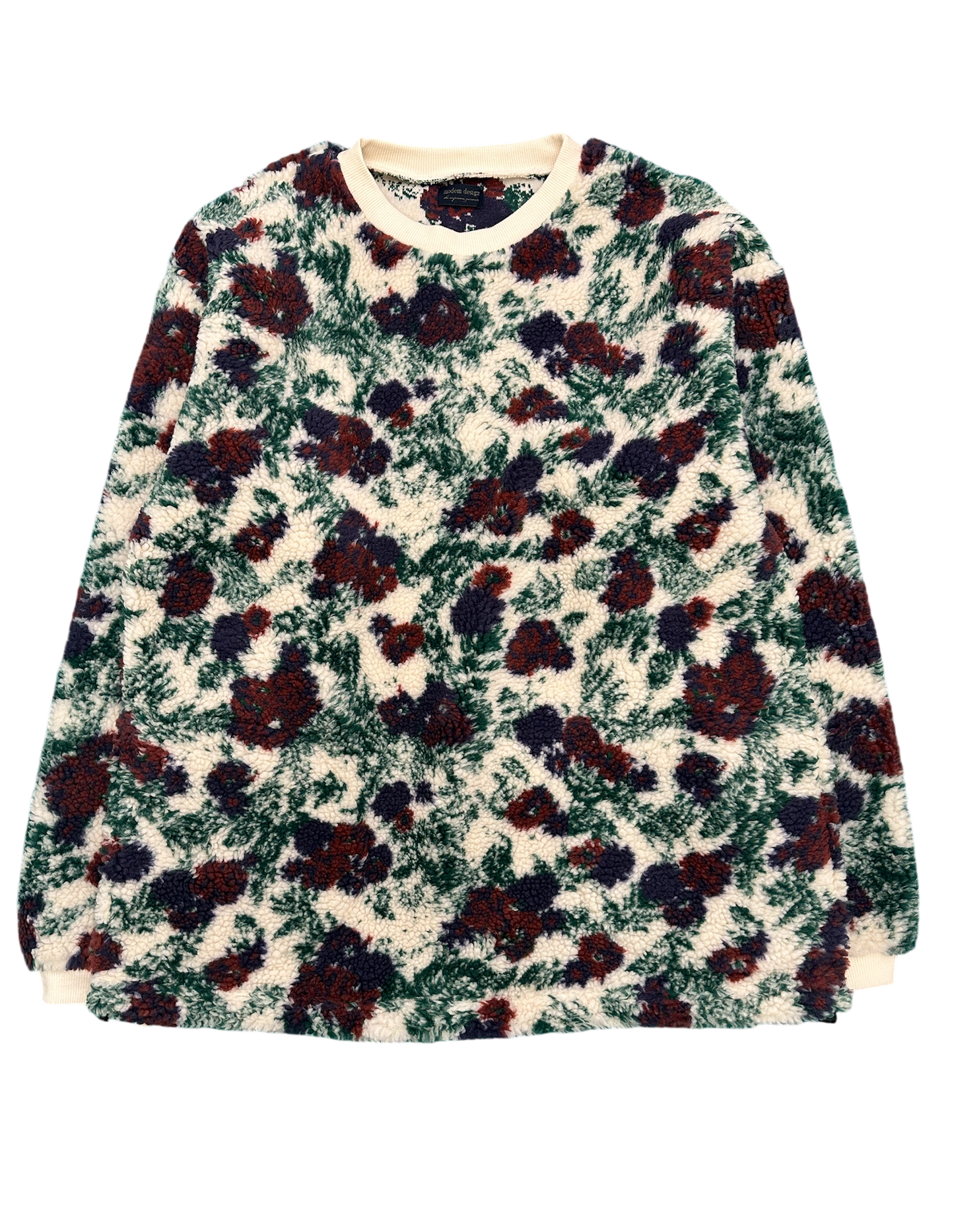 flower boa pullover