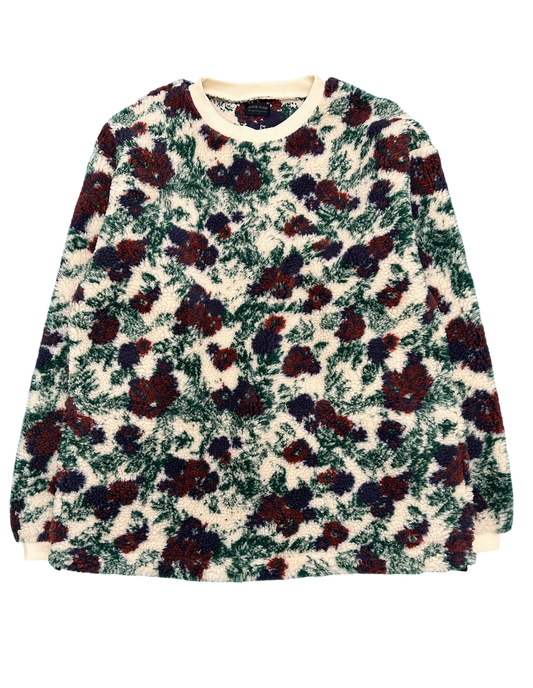 flower boa pullover