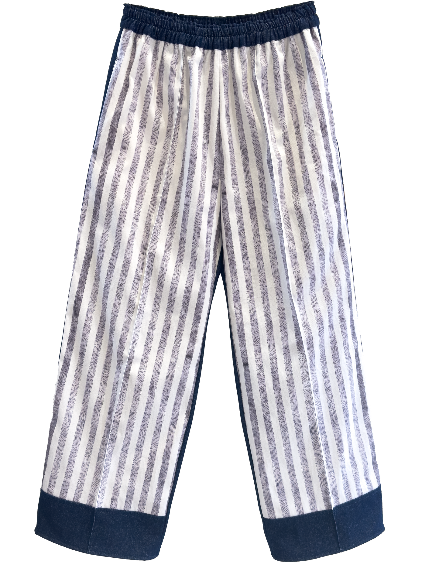 Wide pants (spring stripe)