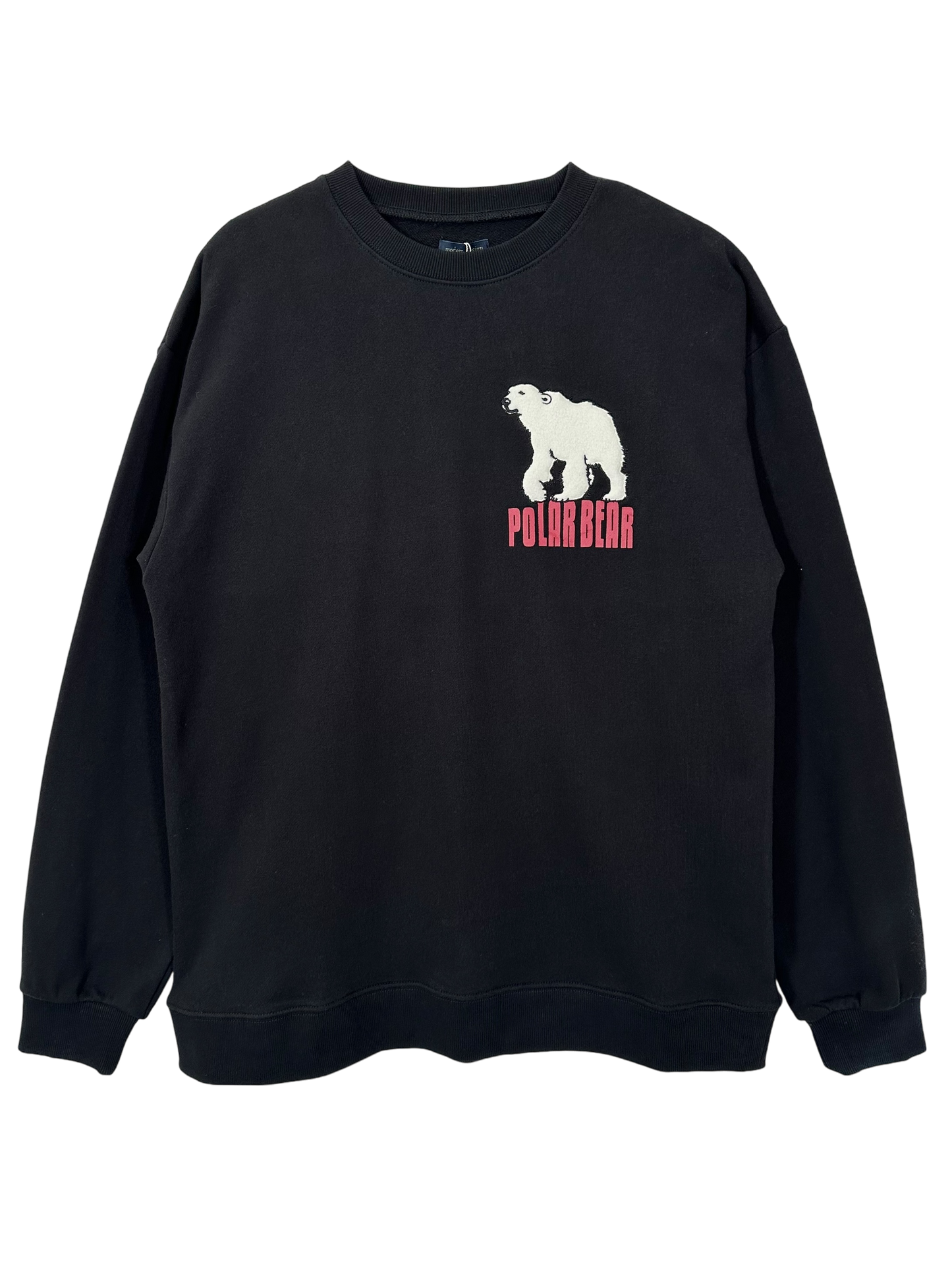 patch work　polar bear sweat