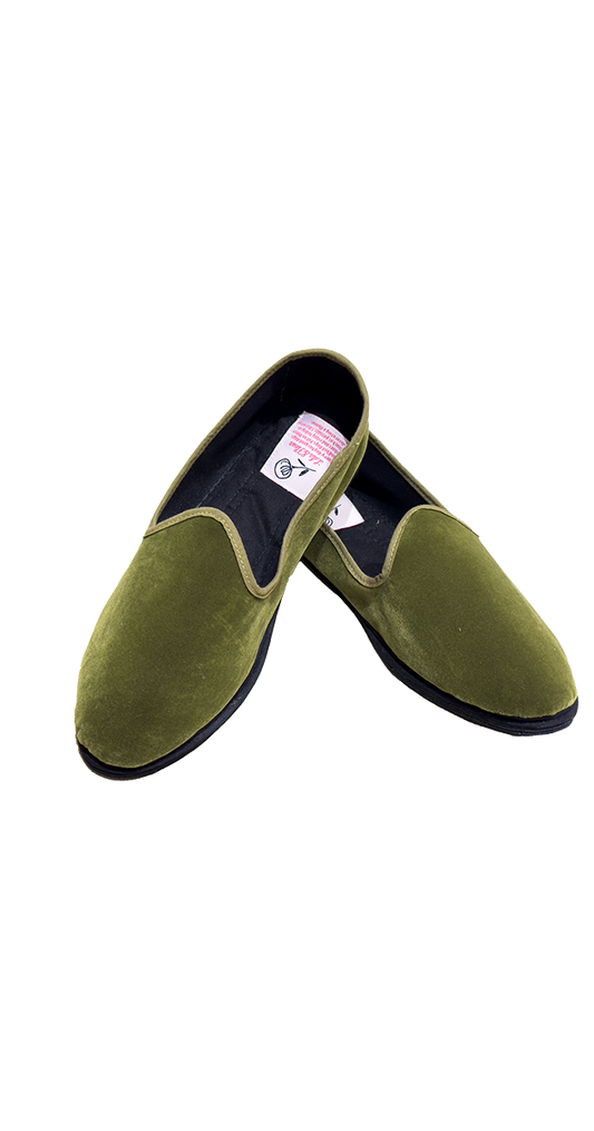suede slip-on shoes