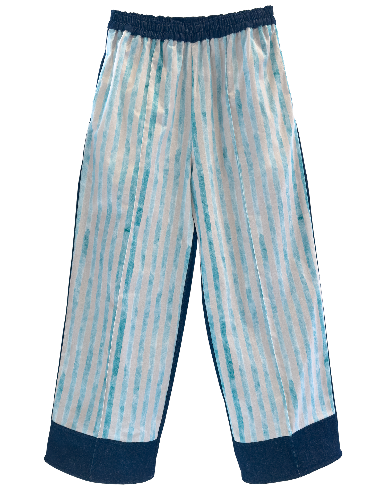 Wide pants (spring stripe)